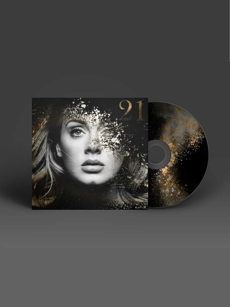 Création pochette album Adele